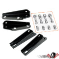 Set of 2 Upper & Lower Rear Shock Brackets for Chevy C10 C20 (1963–1972)