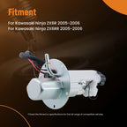 Electric Fuel Pump for Kawasaki Ninja ZX-6R ZX-6RR (2005–2006) 490400814