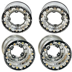 Set of 4 Keizer Forged Beadlock Rims for KFX LTZ 250 400 LTR450 (Polished)