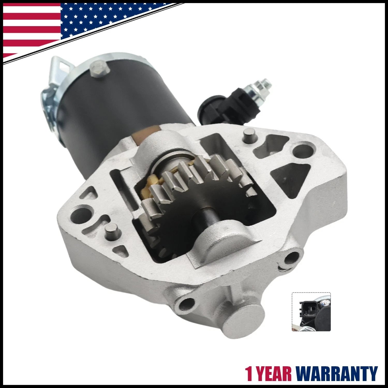Starter for Honda Odyssey (2007–2010) V6 3.5L 1.6KW CCW 31200-GLY-A02 19008