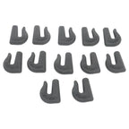 12Pcs 5/16" Weld On Chain Grab Hook for Tractor Bucket Trailer Tie Down