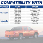 4PCS 2 in Hubcentric Wheel Spacers for Chevy Silverado Suburban (2011-2024)