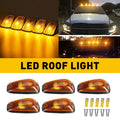 5X Cab Roof Marker Light Yellow Amber LED for Chevy GMC Pickup (1988–2002)