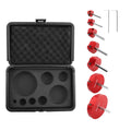 7PCS PVC Pipe Reamer Kit for Plumbing Tools (Fit 1/2" Drills)