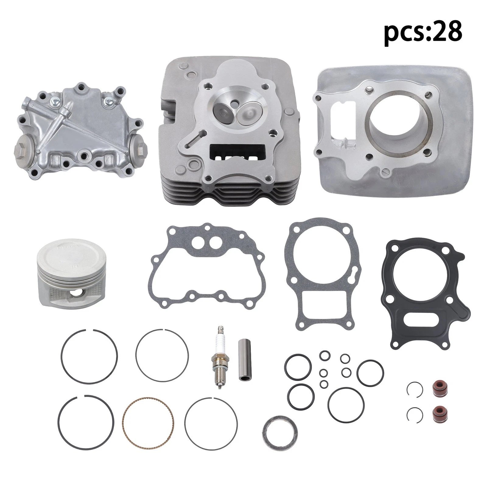 Complete Cylinder Gasket Kit for Honda TRX250 SporTrax 250 (2002–2016)