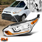 Driver Side Headlight for Ford Transit Connect (2014–2018)