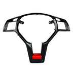Carbon Steering Wheel Frame Trim Cover for Mercedes A C E SLK CLA CLS GLA Class