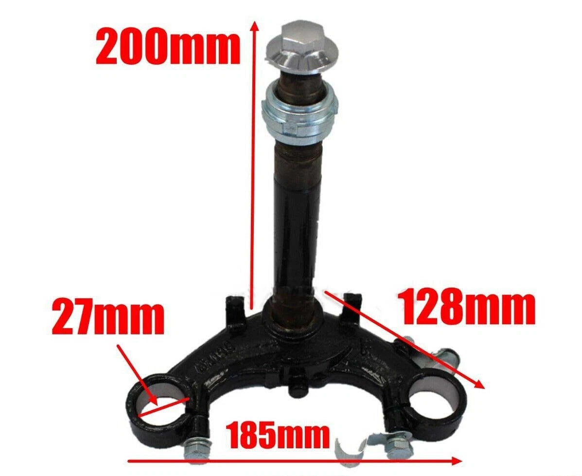 Triple Tree Set for Honda CRF50 (2004–2023) - 260mm Front Forks Clamp