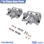 2X Rear Brake Calipers with Bracket for Ford F-150 (2012-2016)