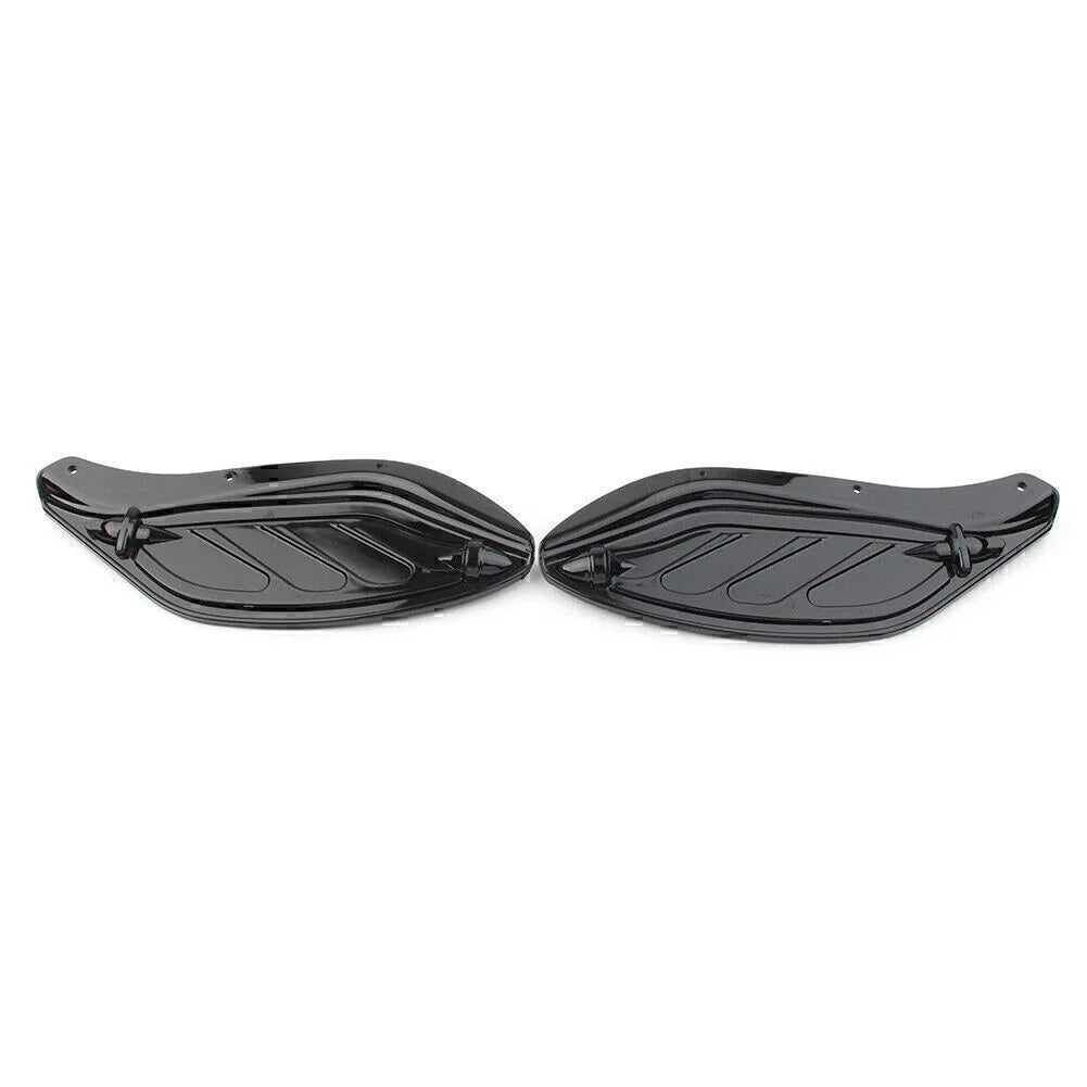 Black Windshield Air Deflector for Harley Touring FLHR FLHT CVO (96-13)