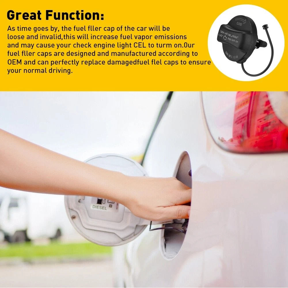 Fuel Gas Tank Filler Cap for BMW E39 E46 E60 E70 E90 MINI Cooper (1997â2013)