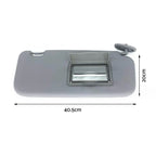 Sun Visor RH Gray for Hyundai Accent Getz (2002–2011) 852201C000QS