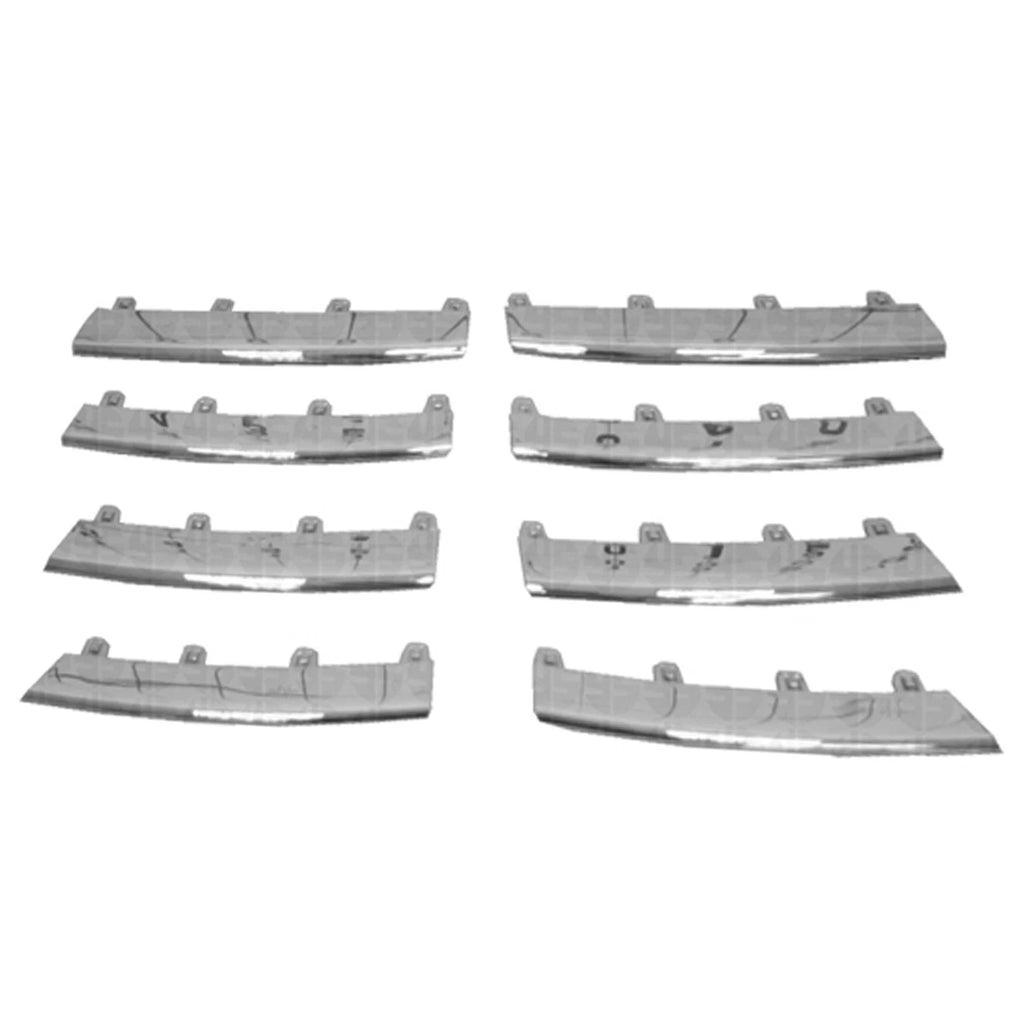 Replacement Chrome Plastic Grille Molding Kit for See compatibility Chart