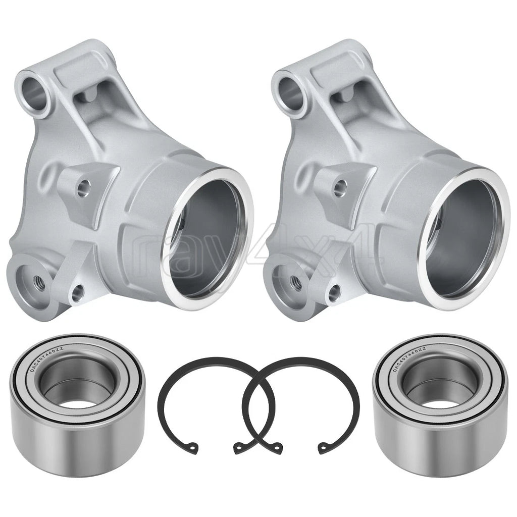 Set of 2 Rear Wheel Bearing Carrier & Bearings for Polaris Sportsman 800 (2007–2014)