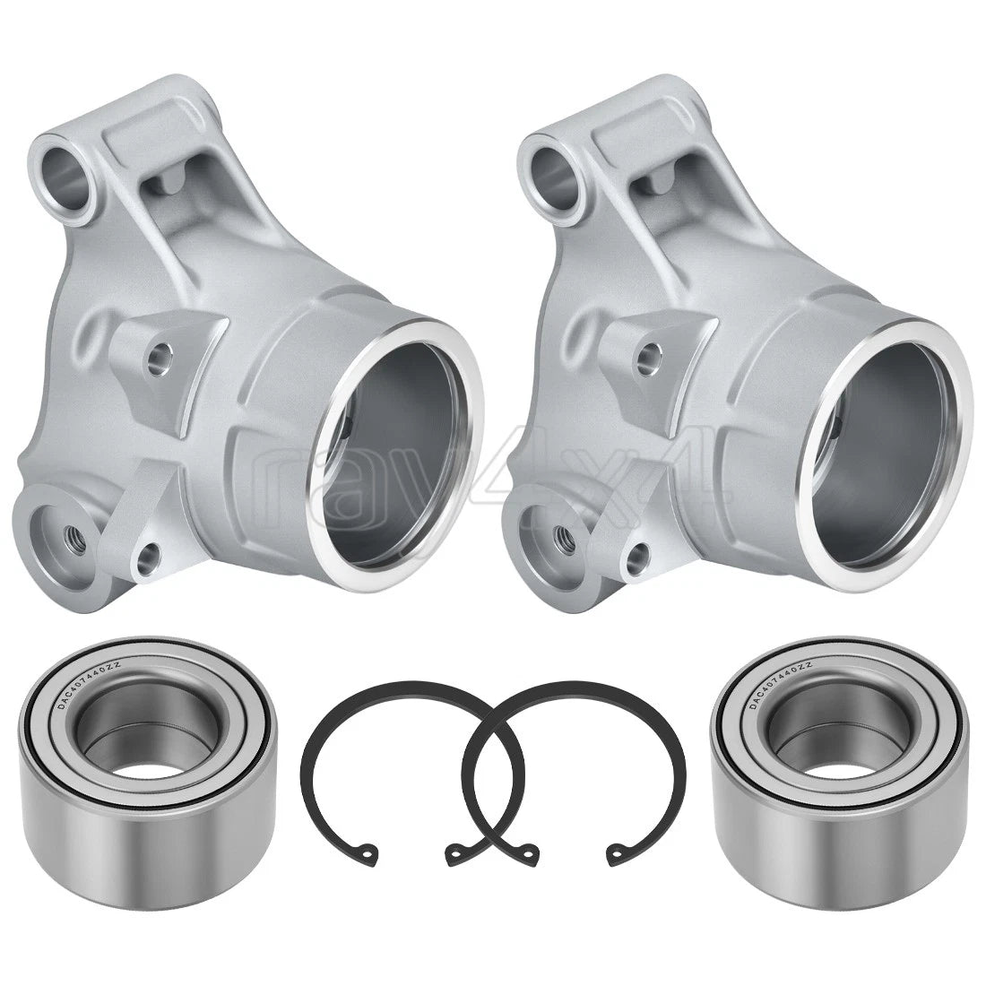 Set of 2 Rear Wheel Bearing Carrier & Bearings for Polaris Sportsman 800 (2007–2014)