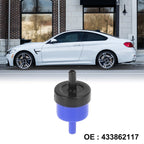PVC Vacuum Check Valve 433862117 for Volkswagen Jetta (1987–1999) & Audi A6