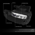 LED Fog Lights with Bezel Cover & Switch for Ram 1500 (2019–2021)