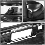 Rear Step Bumper for Silverado Sierra 2500HD 3500 (2001–2007) w/ License Plate Lights