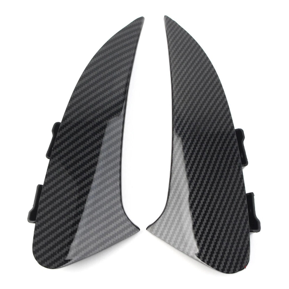 2X ABS Rear Bumper Grille Slats Spoiler Trim for Mercedes Benz CLA C118 (2020–2023)