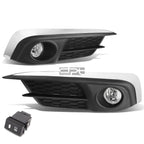 Fog Light Lamp Set for Honda Civic FC1 (2016) - Clear Lens, Cover, Switch