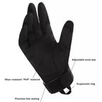 Men's Tactical Full Finger Motorcycle Gloves for Outdoor Riding
