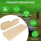 Rear Tan Golf Cart Seat & Back Cushion for Ezgo TXT, RXV, ST, ST Sport, Valor