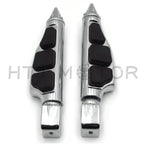 Stiletto Spike Footpegs for Kawasaki Vulcan 900 Classic, Suzuki Boulevard M90