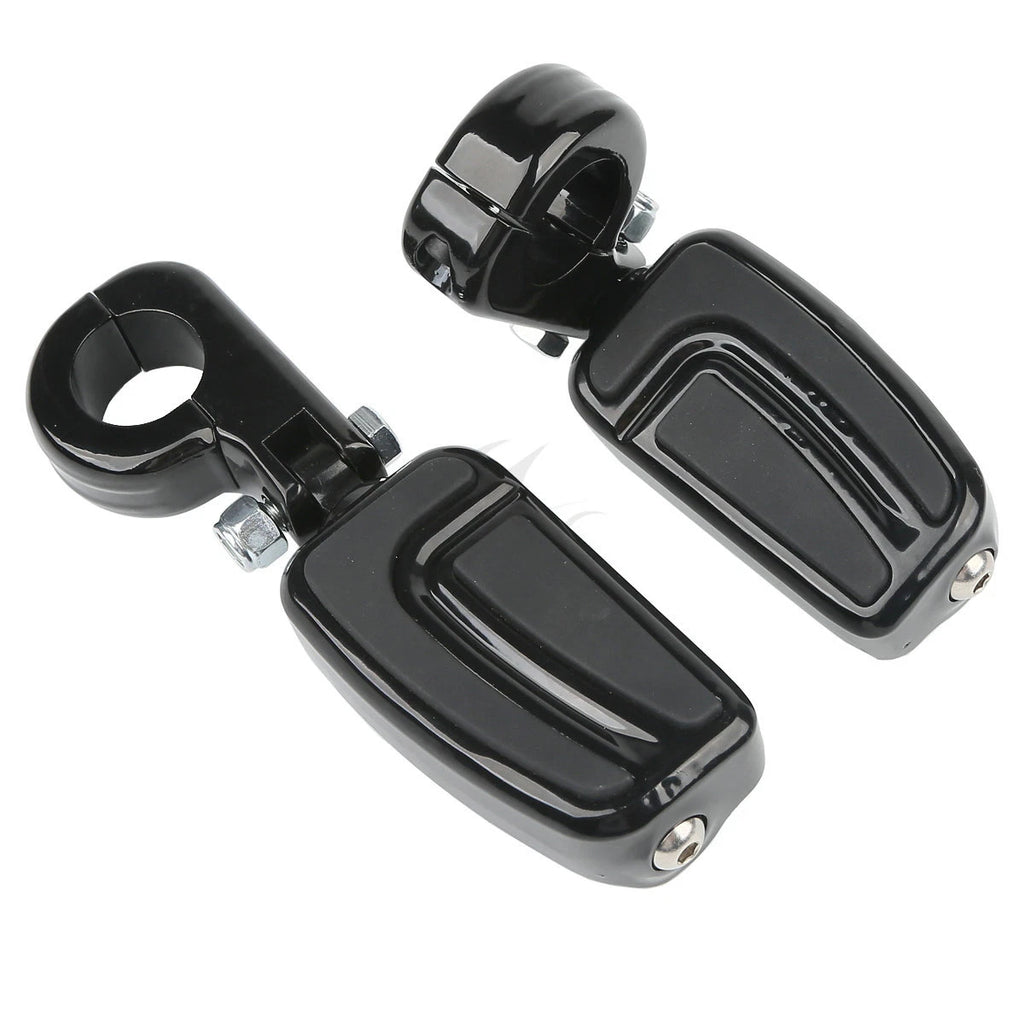 1 1/4" Highway Bar Foot Pegs for Harley Softail Fatboy Deluxe