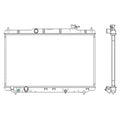 Replacement Plastic/Aluminum Radiator For 2015-2019 Acura TLX
