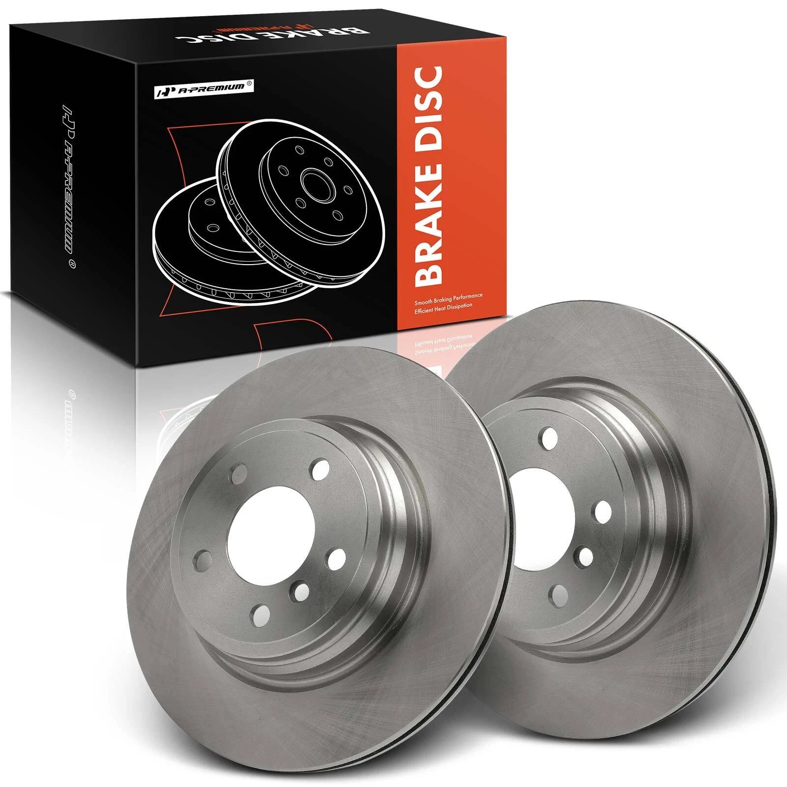 2X 330mm Disc Brake Rotors Rear for BMW 328i 330i xDrive 340i 430i (2012–2019)