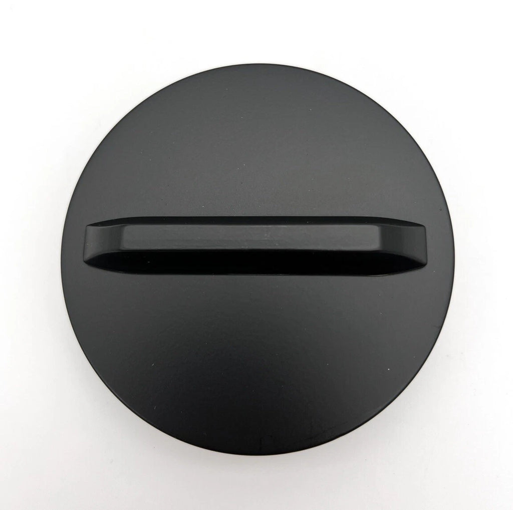 Gas Fuel Cap Flat Matte Black Replacement for 1965–1967 Chevy Nova