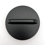 Gas Fuel Cap Flat Matte Black Replacement for 1965–1967 Chevy Nova
