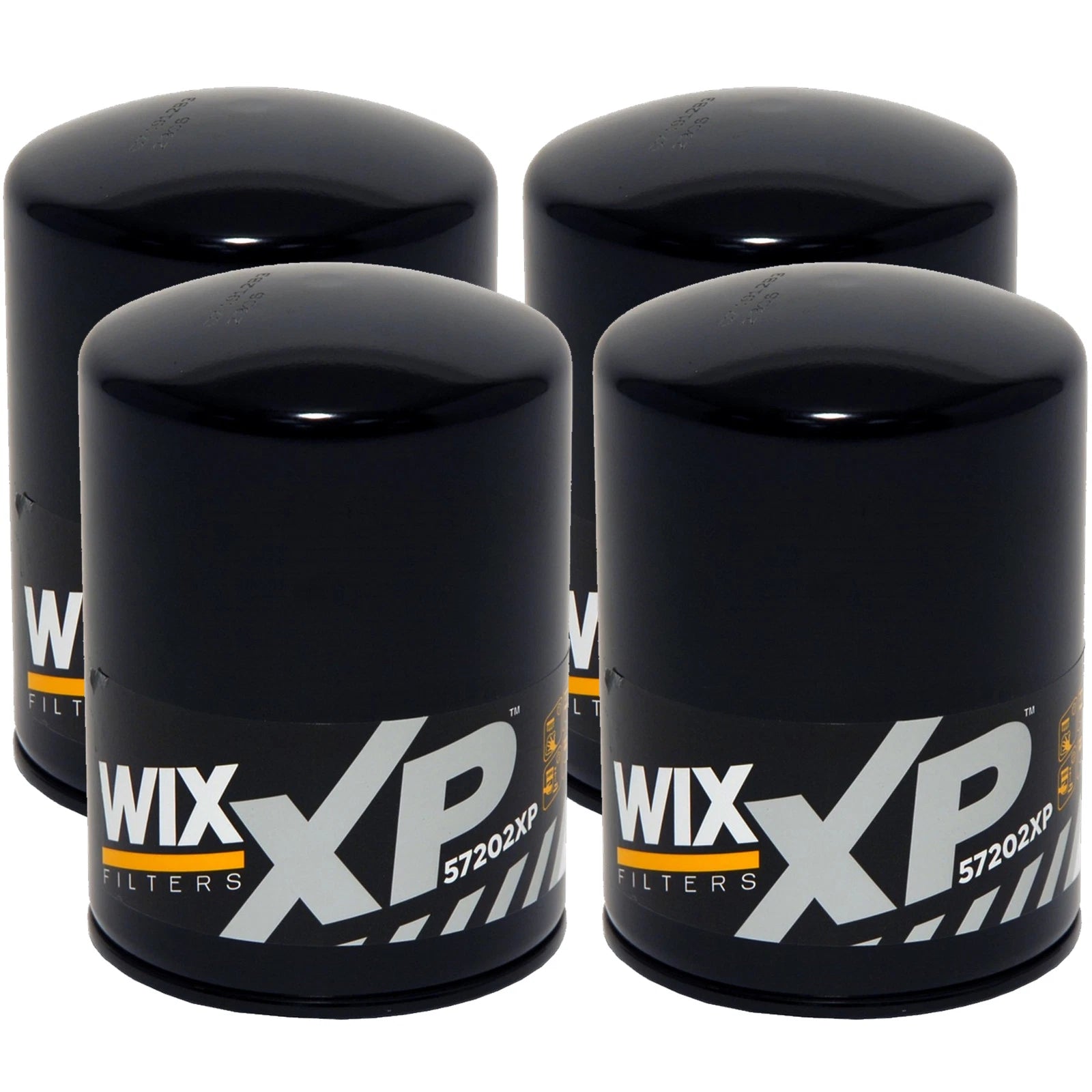 Set of 4 Wix XP Engine Oil Filters for Chevrolet GMC Hummer 6.6L TDI