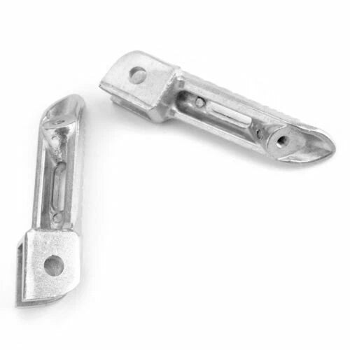 Front Foot Peg Footrest for Suzuki GSXR600 GSXR750 GSXR1000 (2005–2014) Silver