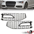RS4 Style Fog Light Grill Cover for Audi A4 (2013–2016)