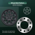2X Wheel Spacers 5x4.5 5x4.75 for Dodge Charger Ford Mustang GT Jeep