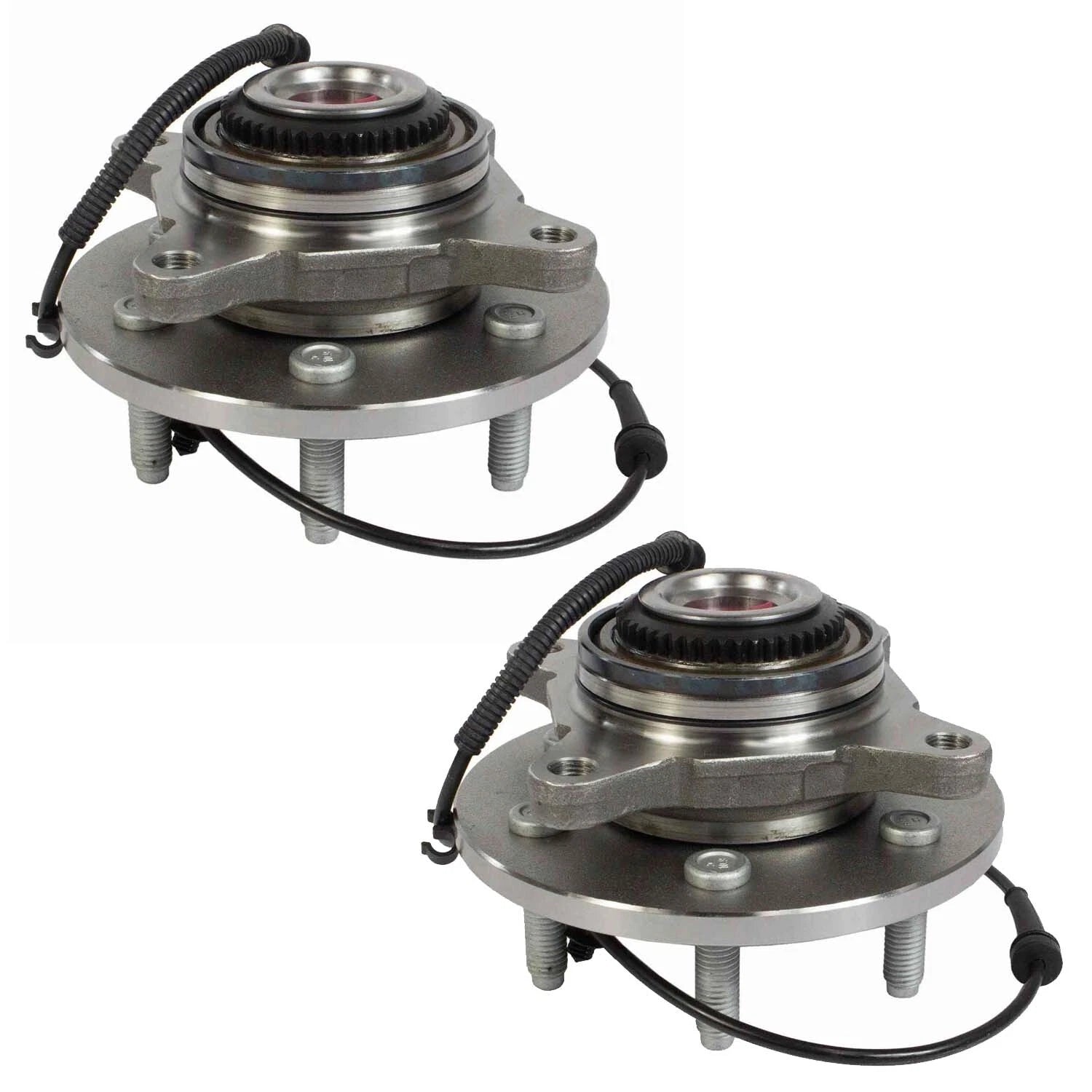 Set of 2 Front Wheel Bearing and Hubs for F-150 (2004) 6 Lugs