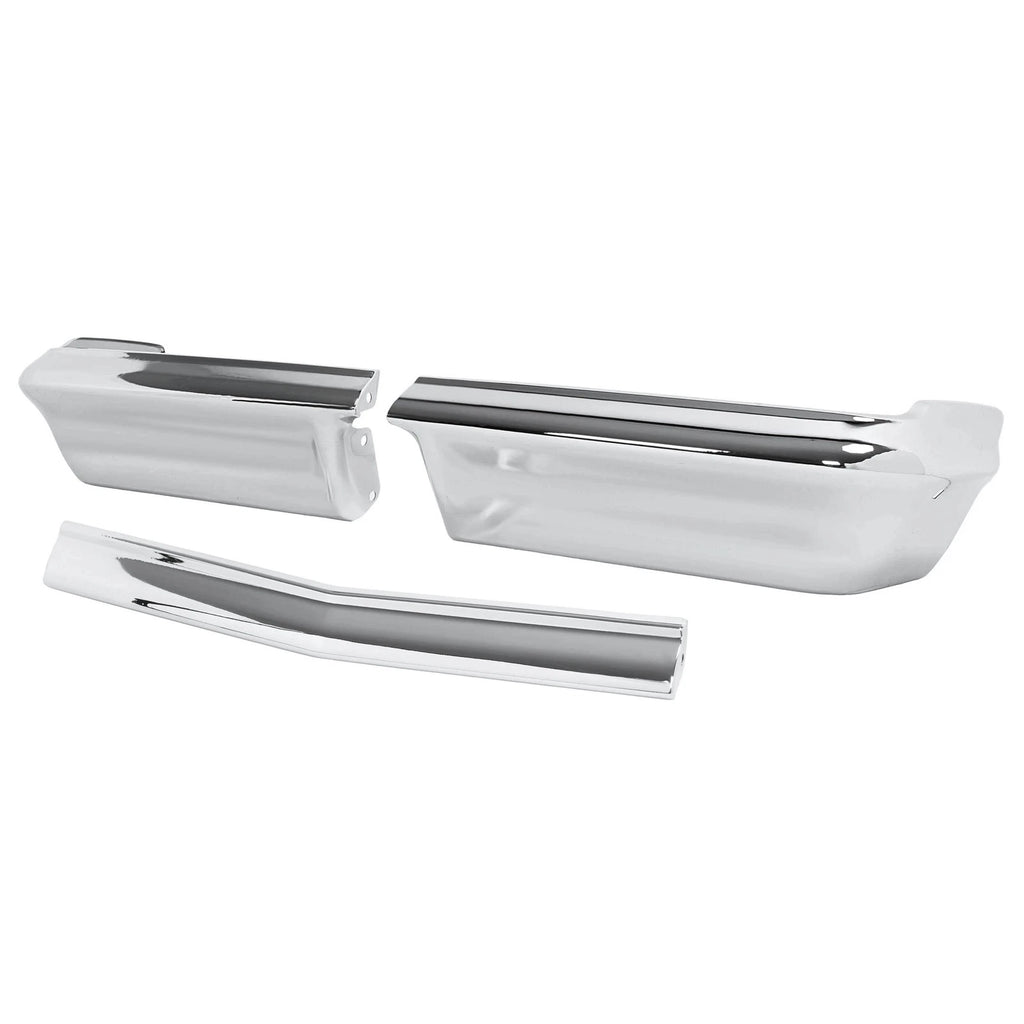 Set of 2 Chrome Bumper Panels for Chevy Impala (1962–1963)
