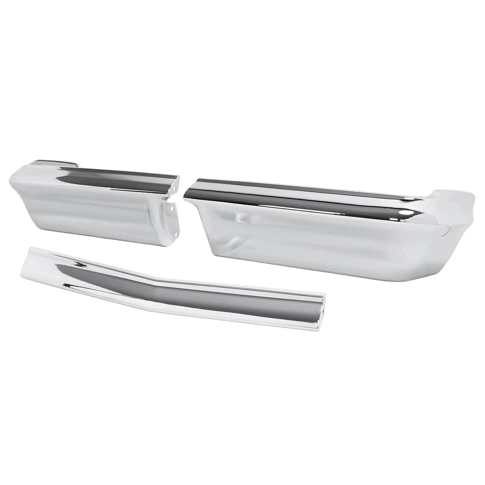 Set of 2 Chrome Bumper Panels for Chevy Impala (1962–1963)
