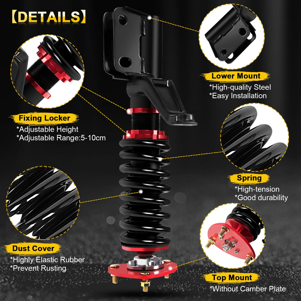 Coilover Shocks Strut Kit for Acura RSX DC5 (2002–2006) Adjustable Height