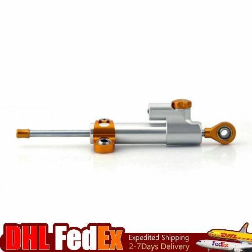 S3C Adjustable Steering Damper Stabilizer for Universal Motorcycle (All Years)