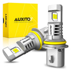 2X 9007 LED Headlight Bulbs for Make Model (YYYY–YYYY)