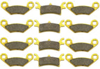 12 Brake Pads for Polaris Sportsman 400 500 600 700 800 (2003–2007)