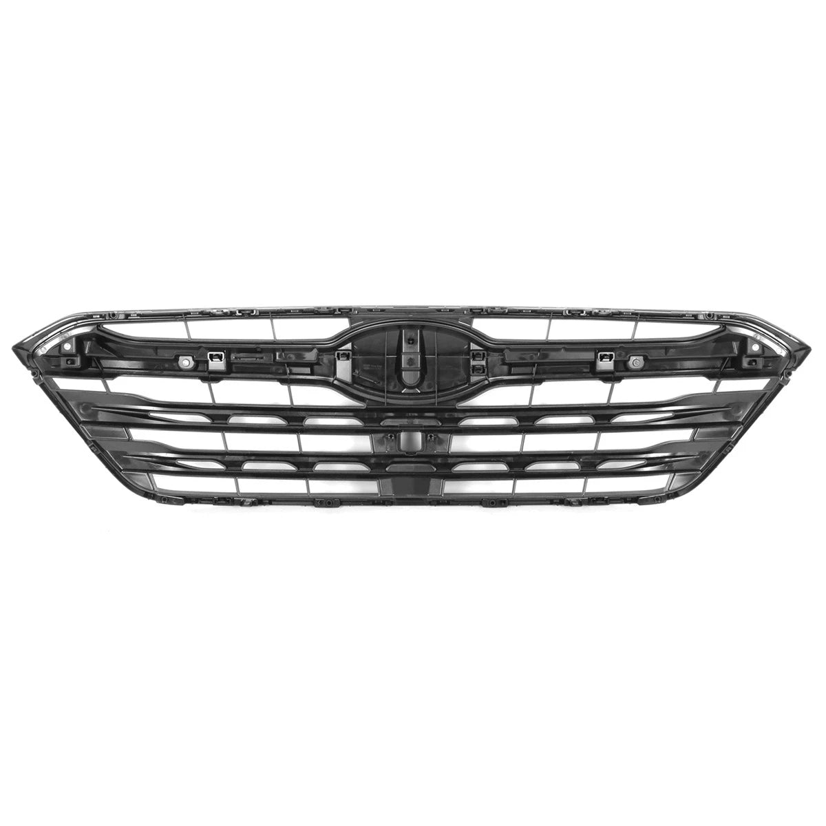 Leather Armrest Lid Cover for Toyota Highlander (2008–2013) Grey