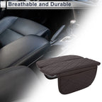 Center Console Cover with Storage Bag for BMW X7 (2019–2024) Dark Brown
