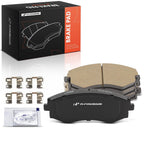 Set of 4 Front Ceramic Brake Pads for Nissan Sentra (2000–2006)