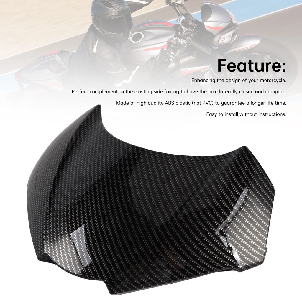 Front Nose Headlight Cover Fairing for Street Triple 765 R/RS (2020–2022) Carbon