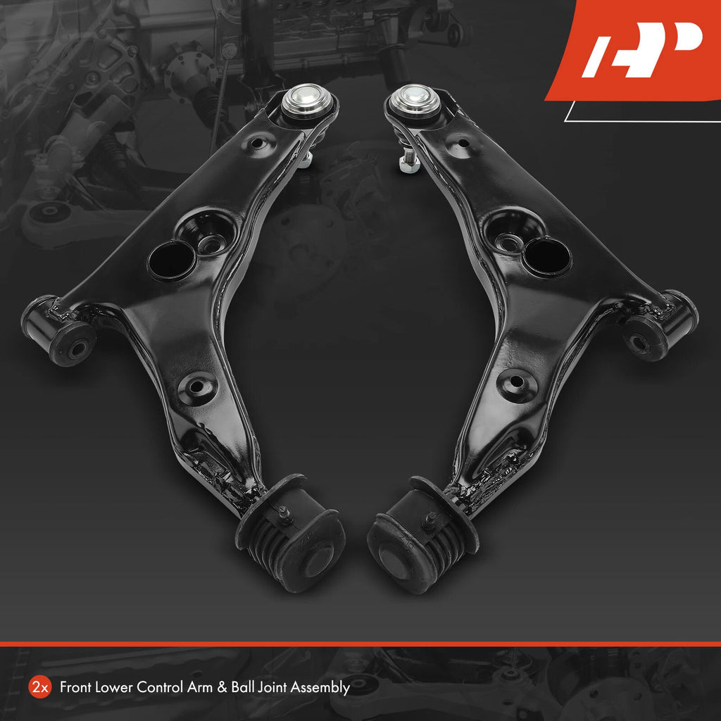 2X Front Lower Control Arm with Ball Joint for Mitsubishi Mirage