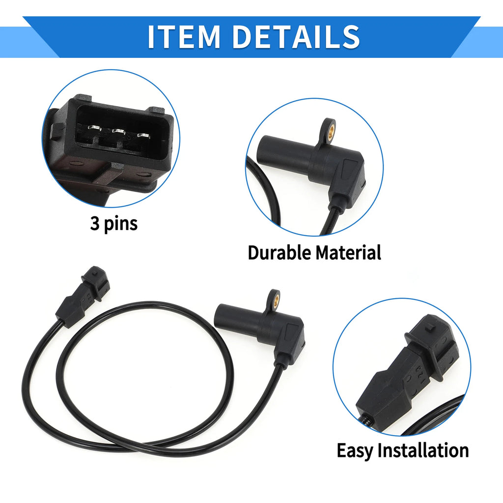 Crankshaft Position Sensor 90451442 for Opel Corsa A CC 1.4 Si (1991–1993)