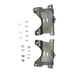 Set of 2 Front Bumper Outer Brackets for Chevy Silverado 2500HD 3500HD (2007–2010)